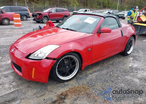 2004 Nissan 350Z Enthusiast из США, поврежденный, VIN JN1AZ36A04T011275
